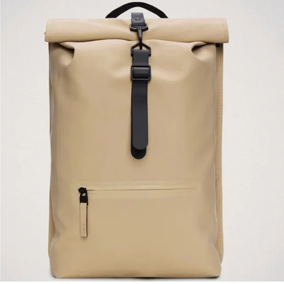 Rains | Bags | Nwt Rains Sand Rolltop Rucksack 316  display picture 1